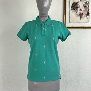Polo Ralph Lauren Island Ponies Polo Shirt Slim Fit